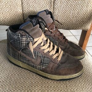 Nike Dunk High Premium Tweed